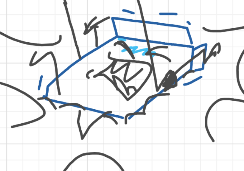 A panel from I've Been Everywhere, Man, episode nine of the Board Boards object show by Furretwalk/WalkingFurret.